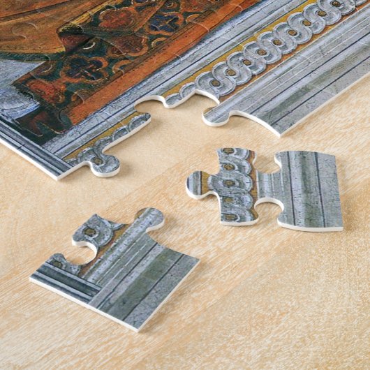 Papst Saint Sixtus II von Sandro Botticelli Puzzle (Seite)