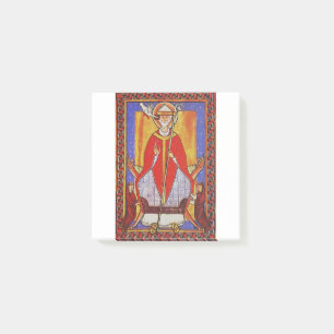 Papst Sankt Gregor I. der Dialogist Post-it Klebezettel