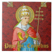 Papst St. Cornelius (SAU 042) Fliese (Vorderseite)