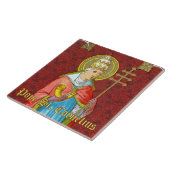 Papst St. Cornelius (SAU 042) Fliese (Seite)