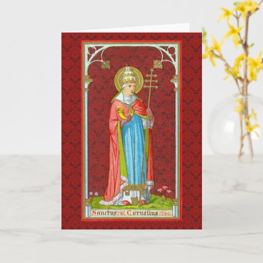 Papst St. Cornelius (SAU 042) Karte (Gelbe Blume)