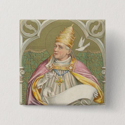 Papst St. Gregory der Große (M 067) Button (Vorderseite)