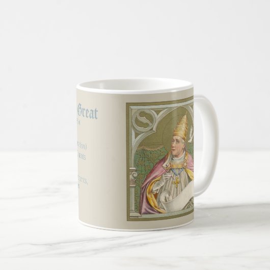 Papst St. Gregory der Große (M 067) Kaffeetasse (VorderseiteRechts)