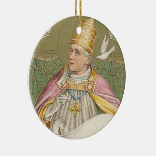 Papst St. Gregory der Große (M 067) Keramik Ornament (Rechts)