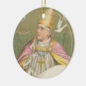 Papst St. Gregory der Große (M 067) Keramik Ornament (Links)