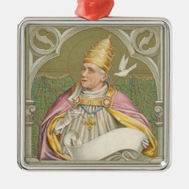 Papst St. Gregory der Große (M 067) Ornament Aus Metall