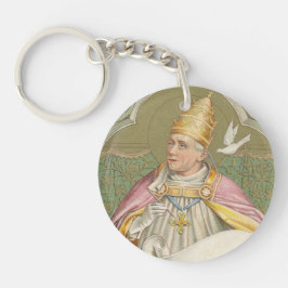 Papst St. Gregory der Große (M 067) Schlüsselanhänger