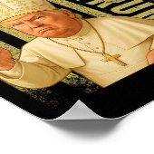 Papst Trump 2025 Poster (Ecke)