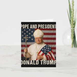 Papst Trump: Der lustige Präsident Trump Will, die Karte