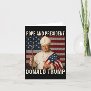 Papst Trump: Der lustige Präsident Trump Will, die Karte