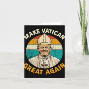 Papst Trump: Der lustige Präsident Trump Will, die Karte