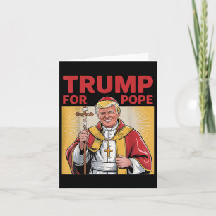 Papst Trump: Der lustige Präsident Trump Will, die Karte
