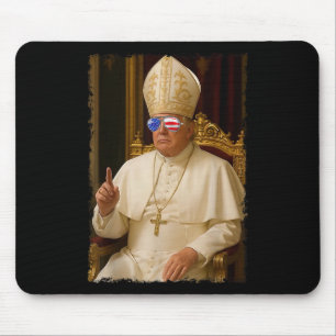 Papst Trump: Der lustige Präsident Trump Will, die Mousepad