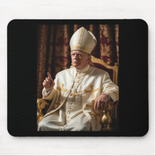 Papst Trump: Der lustige Präsident Trump Will, die Mousepad