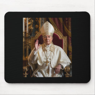 Papst Trump: Der lustige Präsident Trump Will, die Mousepad