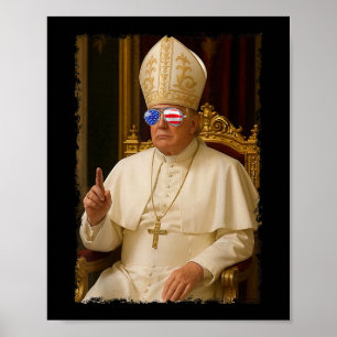 Papst Trump: Der lustige Präsident Trump Will, die Poster