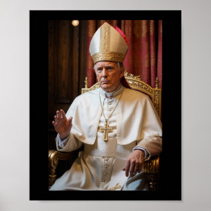 Papst Trump: Der lustige Präsident Trump Will, die Poster