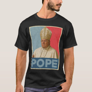 Papst Trump: Der lustige Präsident Trump Will, die T-Shirt