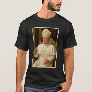 Papst Trump: Der lustige Präsident Trump Will, die T-Shirt