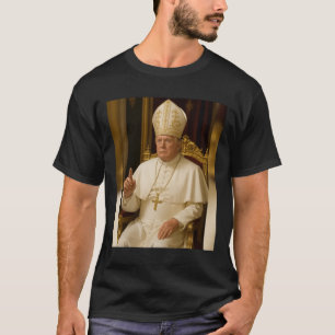 Papst Trump: Der lustige Präsident Trump Will, die T-Shirt