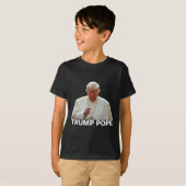 Papst Trump: Der lustige Präsident Trump Will, die T-Shirt (Vorne ganz)