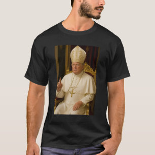 Papst Trump: Der lustige Präsident Trump Will, die T-Shirt