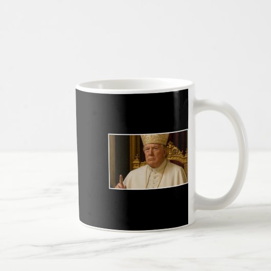 Papst Trump: Der nächste Papst Kaffeetasse (Rechts)