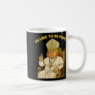 Papst Trump Funny Trump Vatican Christlich Retro C Kaffeetasse