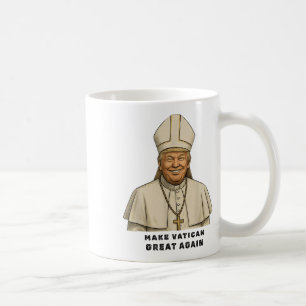 Papst Trump Funny Trump Vatican Christlich Retro C Kaffeetasse