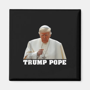Papst Trump Funny Trump Vatican Christlich Retro C Magnet