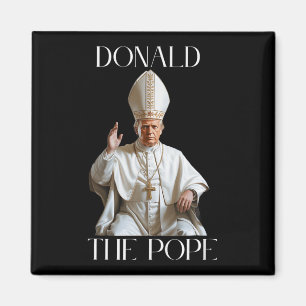 Papst Trump Funny Trump Vatican Christlich Retro C Magnet