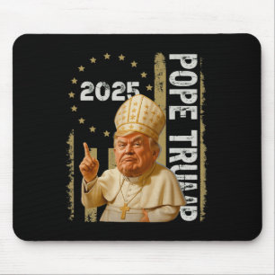 Papst Trump Funny Trump Vatican Christlich Retro C Mousepad