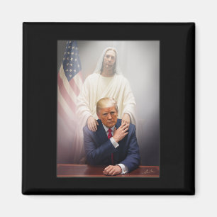 Papst Trump Lustig Trump Vatikan Christlich Retro  Magnet
