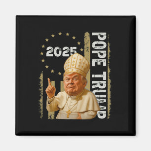 Papst Trump Lustig Trump Vatikan Christlich Retro  Magnet