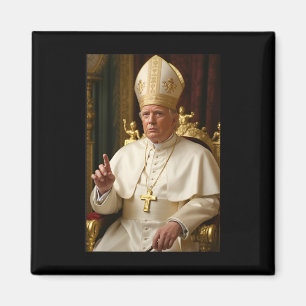 Papst Trump Lustiger Präsident Trump will Futur se Magnet