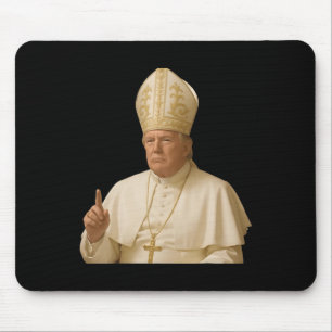 Papst Trump Lustiger Trump Vatikan Christlich Retr Mousepad