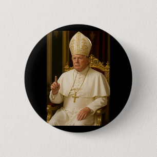 Papst Trump Papst Donald Trump Männer Frauen Button