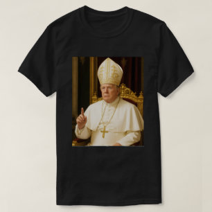 Papst Trump Shirt - Lustig 'Trump will Papst sein'