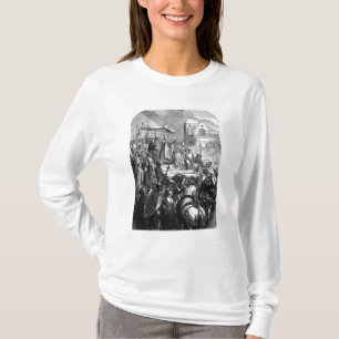 Papst Urban II den ersten Kreuzzug predigend T-Shirt