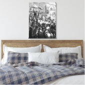 Papst Urban II Predigen des ersten Kreuzzugs Leinwanddruck (Insitu (Schlafzimmer))