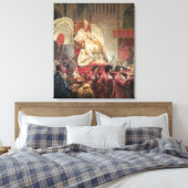 Papst VIII. Petrus am Sedia Gestatoria Leinwanddruck (Insitu (Schlafzimmer))