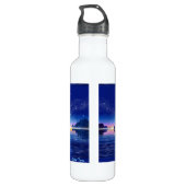 Papst von Orcas Edelstahlflasche (Rückseite)