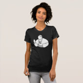 Papst Womens T-Shirt (Vorne ganz)