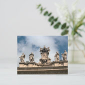 Papstarme über dem Eingang des St. Peter Postkarte (Stehend Vorderseite)