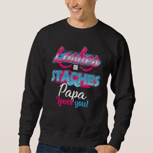 Päpste oder Lashes Papa-Lieben Sie am besten Gesch Sweatshirt (Vorderseite)
