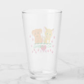 Päpste Verlassen Drucke Glas (Rückseite)