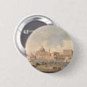 Päpstliche Basilika St. Peter im Vatikan Button (Vorne & Hinten)