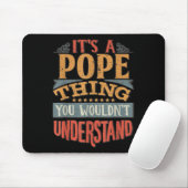Papstname _2  mousepad (Mit Mouse)