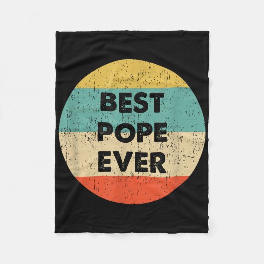 Papstname  fleecedecke (Vorderseite)