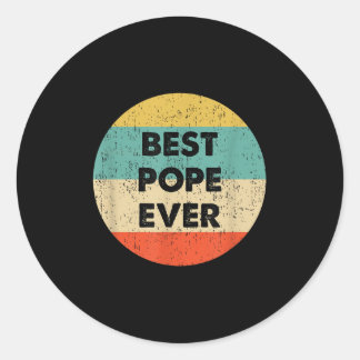 Papstname runder aufkleber